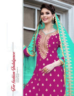Woment Light Pink Color Printed Ethnic Desighn Salwar Suit