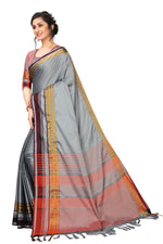 Havy Look Cotton Silk Saree
