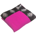 Womens Rani Color Chanderi Saree With Blouse