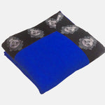 Womens Blue Color Chanderi Saree With Blouse