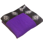 Womens Purple Color Chanderi Saree With Blouse