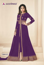 Women Purple Color Printed Ethnic Salwar Suit