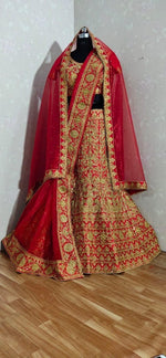 presenting New Designer Red Lahenga Choli