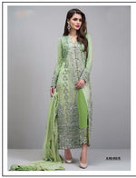 Women  Green Color Printed Ethnic Salwar Suit