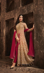 Women Pink Color Printed Ethnic Desighn Salwar Suit