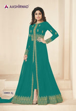 Women C-Green Color Printed Ethnic Salwar Suit