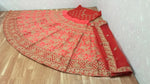presenting New Designer Carrot Lahenga Choli
