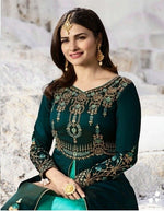 Women C-Green Color Semi stitched Fancy Dress Material