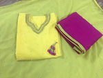 Women Yellow Color  Exclusive Plazo set