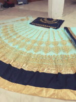 presenting New Designer Firozi Lahenga Choli