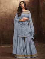 Women Peach Color Printed Ethnic Salwar Suit
