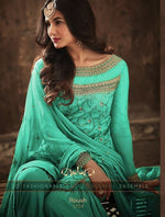 Women C-Green Color Printed Ethnic Salwar Suit