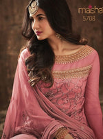 Women Pink Color Printed Ethnic Salwar Suit