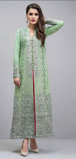 Women  Pink Green Color Printed Ethnic Salwar Suit