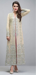 Women  Cream Color Printed Ethnic Salwar Suit