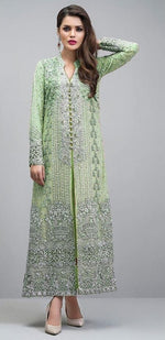 Women  Green Color Printed Ethnic Salwar Suit