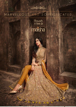 Women Yellow Color Printed Ethnic Desighn Salwar Suit