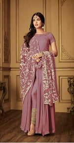 Women Pink Color Printed Ethnic Salwar Suit