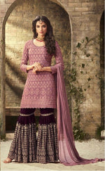 Women Pink Color Printed Ethnic Desighn Salwar Suit