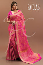 Womens Pink Color Soft Cotton Silk Saree With Printed Work