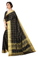 Beutiful Black Color Cotton Saree