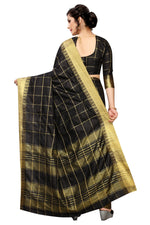 Beutiful Black Color Cotton Saree