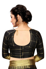 Beutiful Black Color Cotton Saree