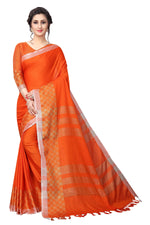 Heavy Look Cotton Silk Chex Saree