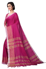 Heavy Look Cotton Silk Chex Saree