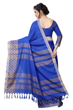 Heavy Look Cotton Silk Chex Saree