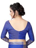 Heavy Look Cotton Silk Chex Saree