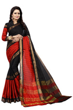 Women's New Designer Cotoon Silk Saree