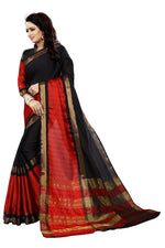 Women's New Designer Cotoon Silk Saree