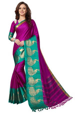 Traditional Look cotton Silk Saree