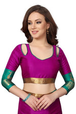 Traditional Look cotton Silk Saree