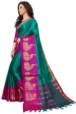 Traditional Look cotton Silk Saree