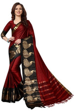 Traditional Look cotton Silk Saree