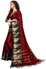 Traditional Look cotton Silk Saree