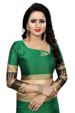 Cotton Silk Green Saree