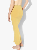 Yellow Lycra Blend  Shaper Petticoats