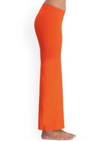 Orange Lycra Blend  Shaper Petticoats