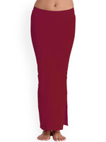 Maroon Lycra Blend  Shaper Petticoats