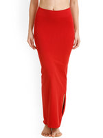 Red Lycra Blend  Shaper Petticoats