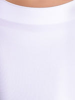White Lycra Blend  Shaper Petticoats