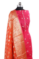Women's Festive Wear Banarasi Silk Dress Material With Banarasi Dupatta