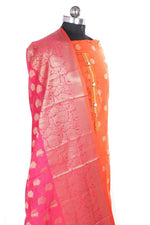 Women's Festive Wear Banarasi Silk Dress Material With Banarasi Dupatta