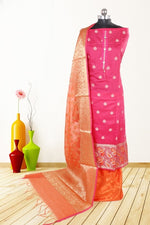 Women's Festive Wear Banarasi Silk Dress Material With Banarasi Dupatta