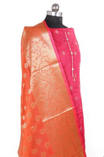 Women's Festive Wear Banarasi Silk Dress Material With Banarasi Dupatta