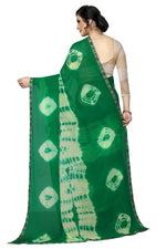 Womens Festive Design Shiffone Silk Printed Saree With Blouse