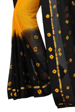 Womens Festive Design Shiffone Silk Printed Saree With Blouse